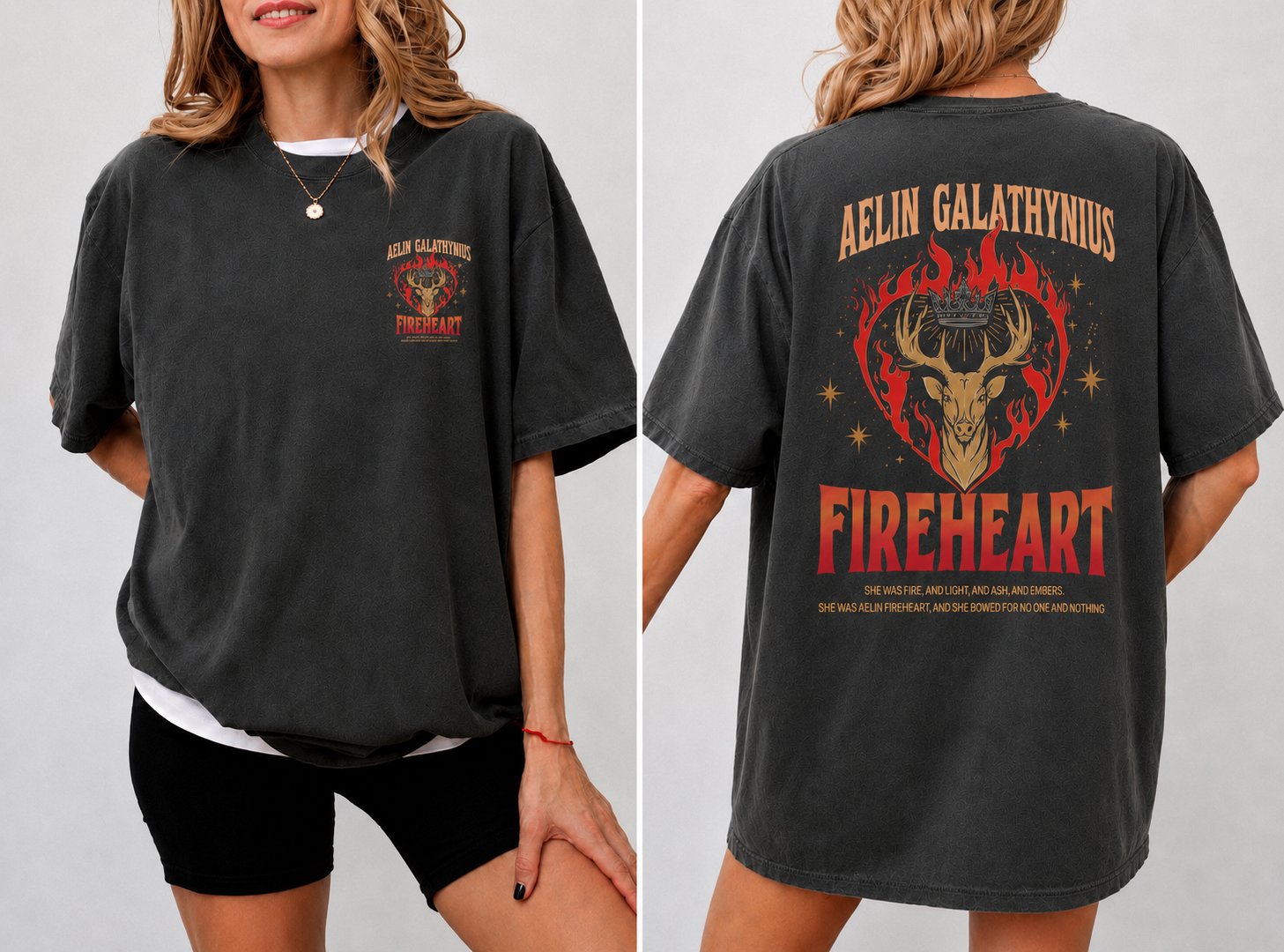 Aelin Galathynius : Fireheart Shirt